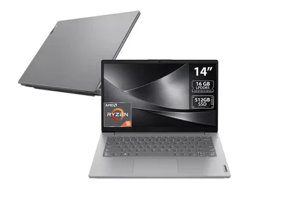 Laptop Lenovo V14 G4 AMN, 14" 1920x1080 Full HD, AMD Ryzen 3 7320U, 16GB, 512GB SSD, Windows 11 Home, Español,+ Microsoft 365 Personal