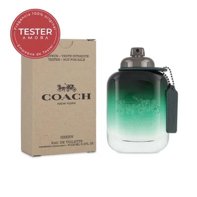 TESTER COACH GREEN 100ML EDT SPRAY