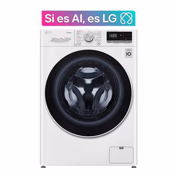 Lavadora LG Carga Frontal AI DD™ 12kg WM12WVC4S6