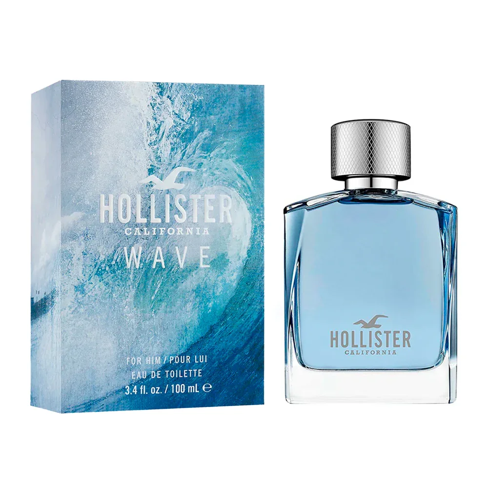 Hollister Wave 100ml EDT - Caballero