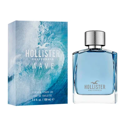 Hollister Wave 100ml EDT - Caballero