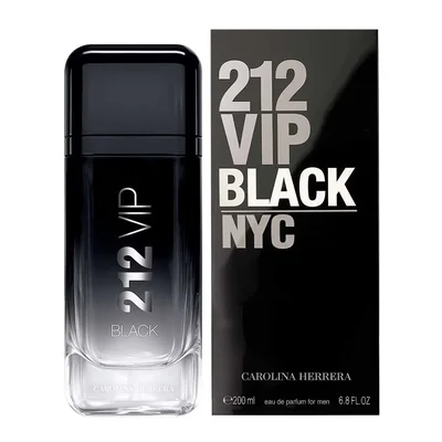 212 Vip Black Men EDP 200ml Caballero