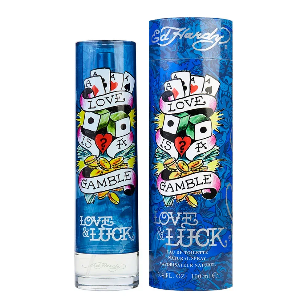 Ed Hardy Love & Luck 100ml EDT - Caballero