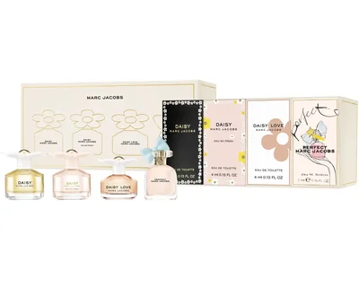 Marc Jacobs Set Minis Perfect 5ml + Daisy Love 4ml + Daisy Eau So Fresh 4ml + Daisy Eau de Toleitte 4ml