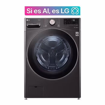 Lavadora LG Carga Frontal AI DD™ 25 kg WM25BV2S6GR