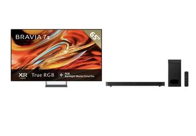 Combo: TV BRAVIA 7 II + BRAVIA Theatre Bar 6
