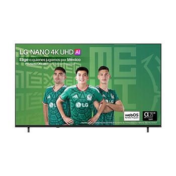 Pantalla 85 pulgadas LG NANO 4K UHD AI NU851 SMART TV webOS 2026 85NU851BPSG