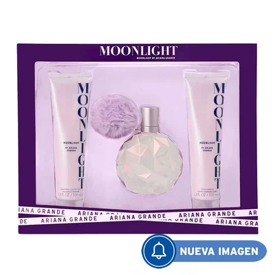 Moonlight Estuche 3 Piezas Dama EDP 100ml + Crema Hidratante 100ml + Gel de Ducha 100ml