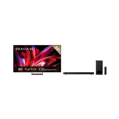 Combo: TV BRAVIA 9 II + BRAVIA Theatre Bar 6