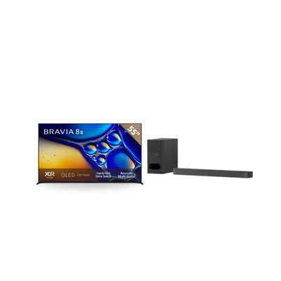 Combo: Televisor BRAVIA 8 II | Procesador XR | OLED + BRAVIA Theatre Bar 6