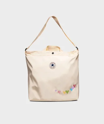 Bolsa Converse Hearts Beige para Mujer