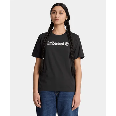 Playera de manga corta Northwood para mujer, Negro