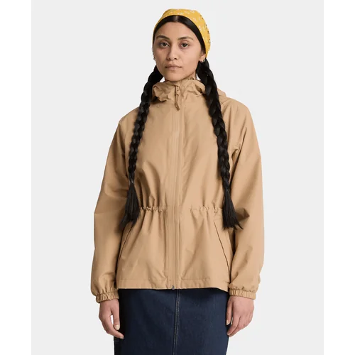 Chamarra impermeable para mujer, Beige