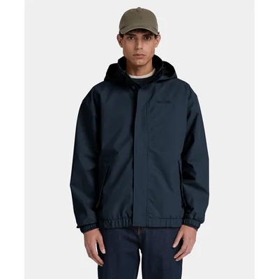 Chamarra bomber impermeable para hombre, Azul