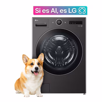 Lavadora AI DD™ con Ciclo Pet Care, 25 kg WM25BFXS