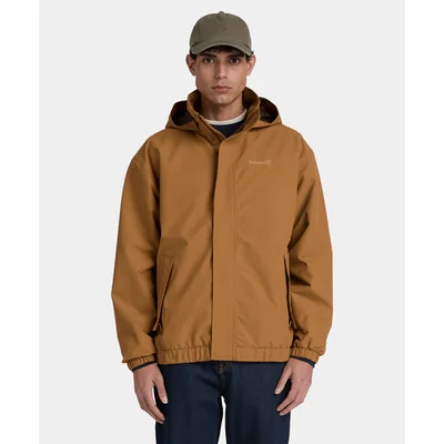 Chamarra bomber impermeable para hombre, Amarillo