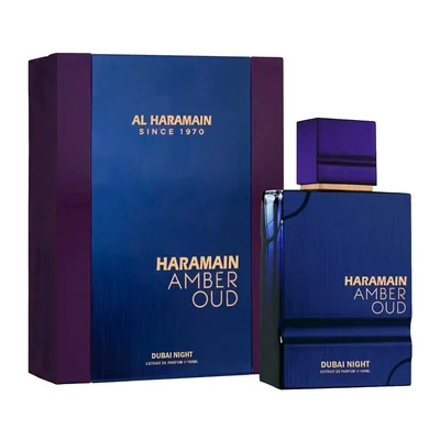 Amber Oud Aqua Dubai Night by Al Haramain Extrait de Parfum 100ml  Caballero