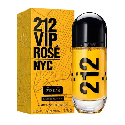 212 Vip Rose Cab Limited Edition EDP 80ml Dama
