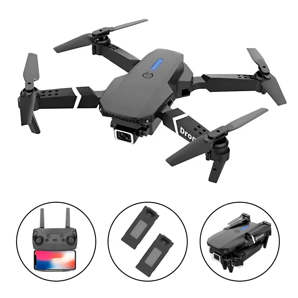 Mini Drone Con Cámara Cuadricóptero Plegable.