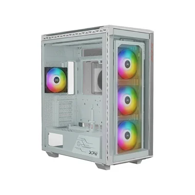 Gabinete XPG BATTLECRUISER II MidiTower ATX EATX 4 Ventiladores Blanco