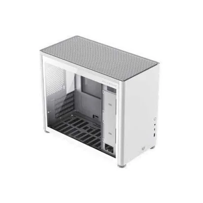 Gabinete Balam Rush Eris Frost GI985 MicroATX Cristal Templado USBC Blanco