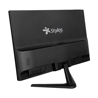Monitor Stylos 18.5″ LED HD 1366×768 HDMI VGA, 60Hz, Negro