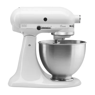 Batidora Classic KitchenAid K45SSWH 4.25L Blanca SYP-Y10