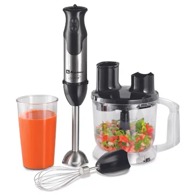 Kit Batidora de Inmersión Koblenz BIKM-800 IN Negro/Acero ENDY2