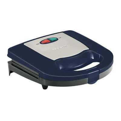 Sandwichera Taurus S2P Navy Dos Panes Placas Antiadherentes Azul ORTY