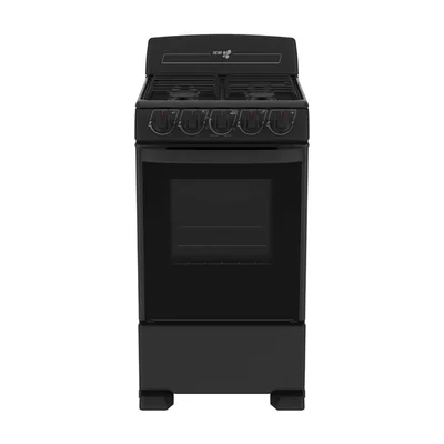 Estufa de Piso IEM EI5020BAPN1 50CM 4 Quemadores Negro ORTY