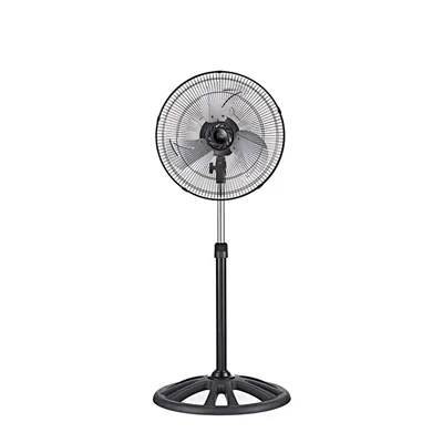Ventilador de Pedestal Industrial de 16Pulgadas Metálico Silencioso 3 Velocidades Automática Modelo 3388 Z FAN