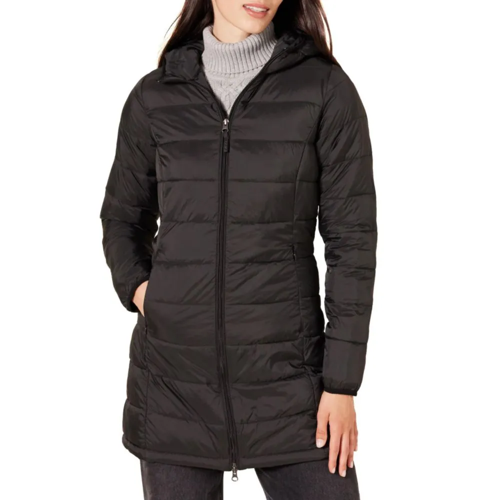 Acolchado ligero resistente al agua Coat Amazon Essentials