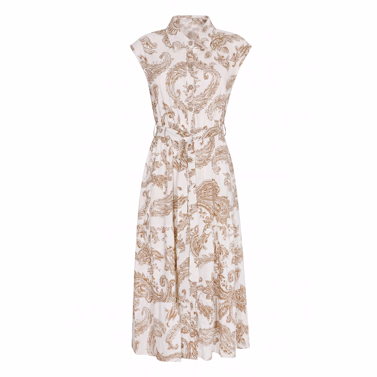 Vestido Camisero Estampado Ecofashion para Mujer