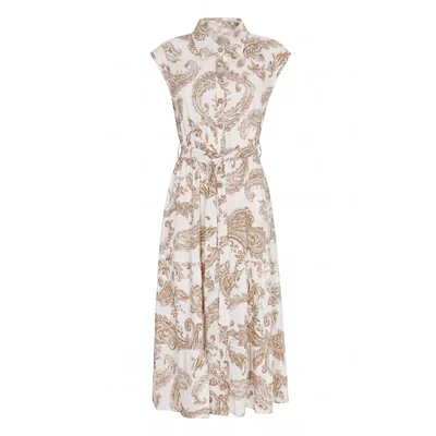 Vestido Camisero Estampado Ecofashion para Mujer