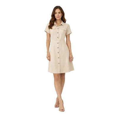 Vestido Camisero Liso la Difference para Mujer