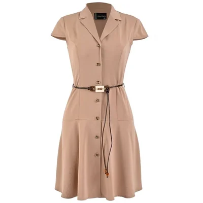 Vestido Manga Corta Michel Paulini Michel Paulini para Mujer