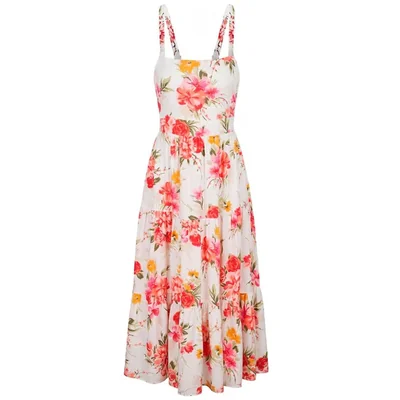 Vestido de Tirantes Estampado Philosophy Jr Collec para Mujer Casual