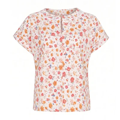 Blusa Estampada Flores Ecof By Ecofashion para Mujer