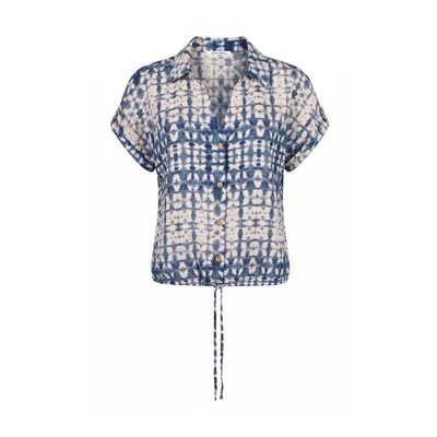Blusa Camisera con Jareta Philosophy Woman para Mujer