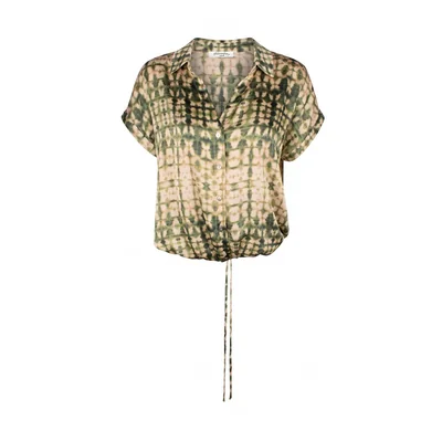 Blusa Camisera con Jareta Philosophy Woman para Mujer