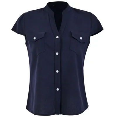 Blusa Manga Corta Michel Paulini Michel Paulini para Mujer