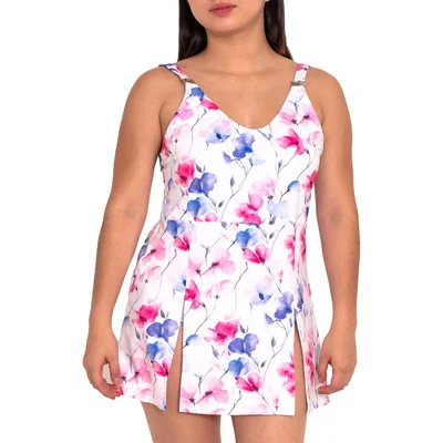 Traje de Baño Tipo Vestido con Tirante Relax Beach para Mujer