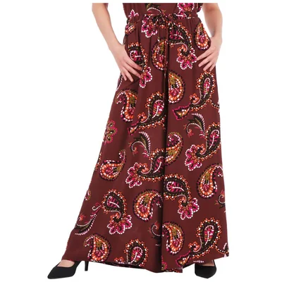 Pantalón Palazzo Estampado Paisley Ovs para Mujer