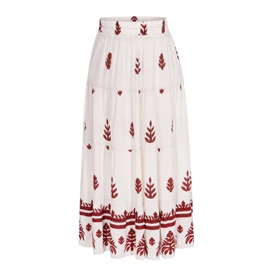 Falda Estampada Ecof By Ecofashion para Mujer