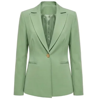 Saco Liso Recto Chaps para Mujer