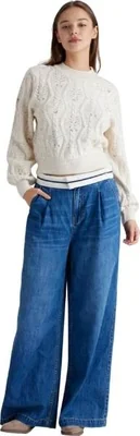 Sueter abrigadora dama avena Sao Paulo modelo 9011