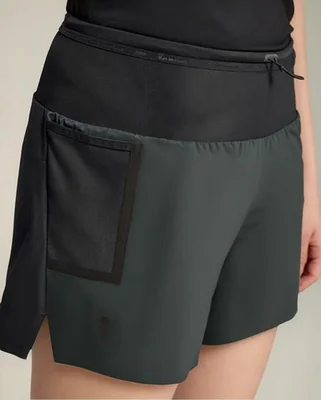 Shorts On Cloud Mujer Ultra Performance Outdoor 1wd10260583 Negro/gris