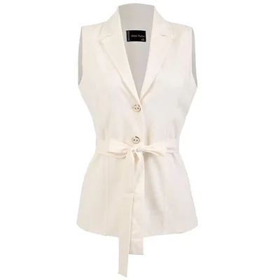 Chaleco con Cinturn Michel Paulini Michel Paulini para Mujer
