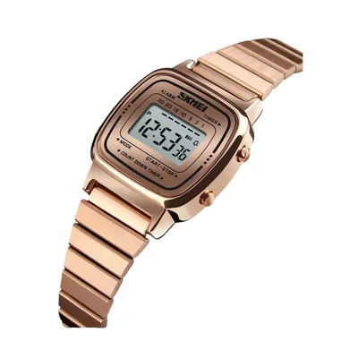 Reloj Digital SKMEI Oro Rosa