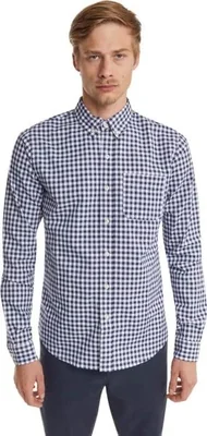 Camisa casual caballero azul marino Next & Co modelo OX37